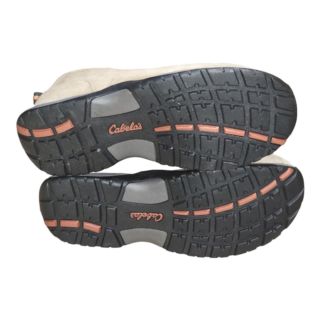 Cabelas‎ Men's Size 10.5 Brown Suede Casual Comfort Slip On Outdoor Shoes - Picture 11 of 11